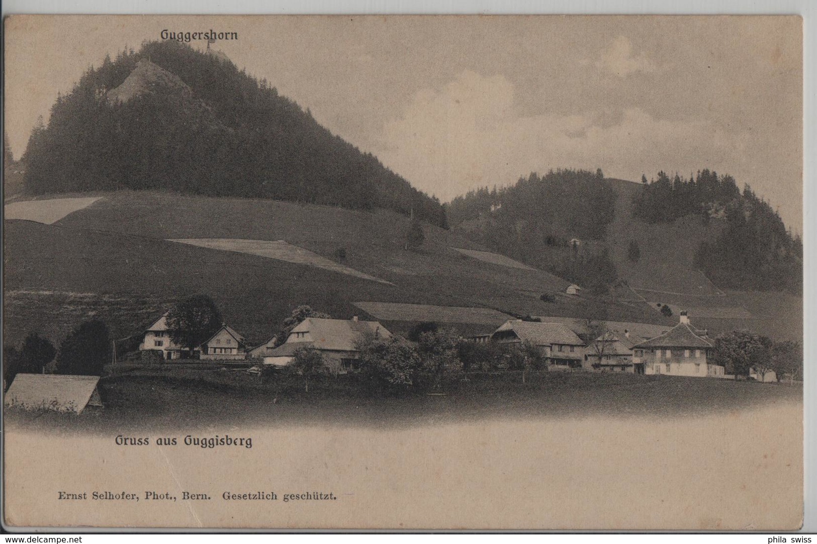 Gruss Aus Guggisberg Mit Guggershorn - Guggisberg