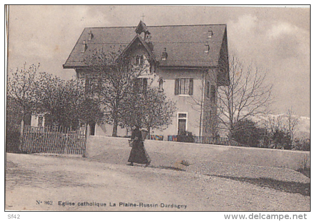 DARDAGNY   . LA PLAINE RUSSIN      EGLISE CATHOLIQUE - Dardagny