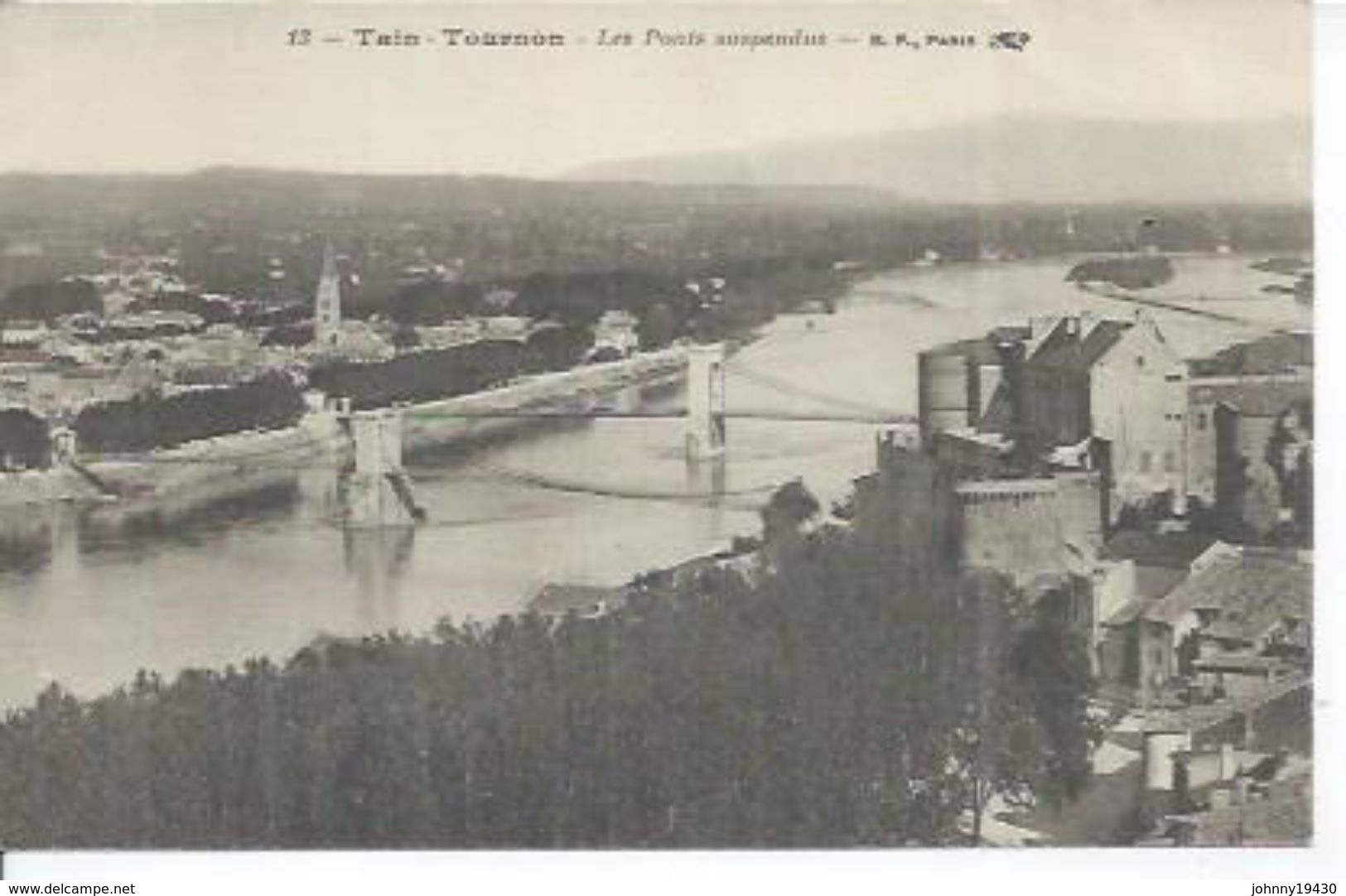 13 - TAIN-TOURNON - LES PONTS SUSPENDUS - Other & Unclassified