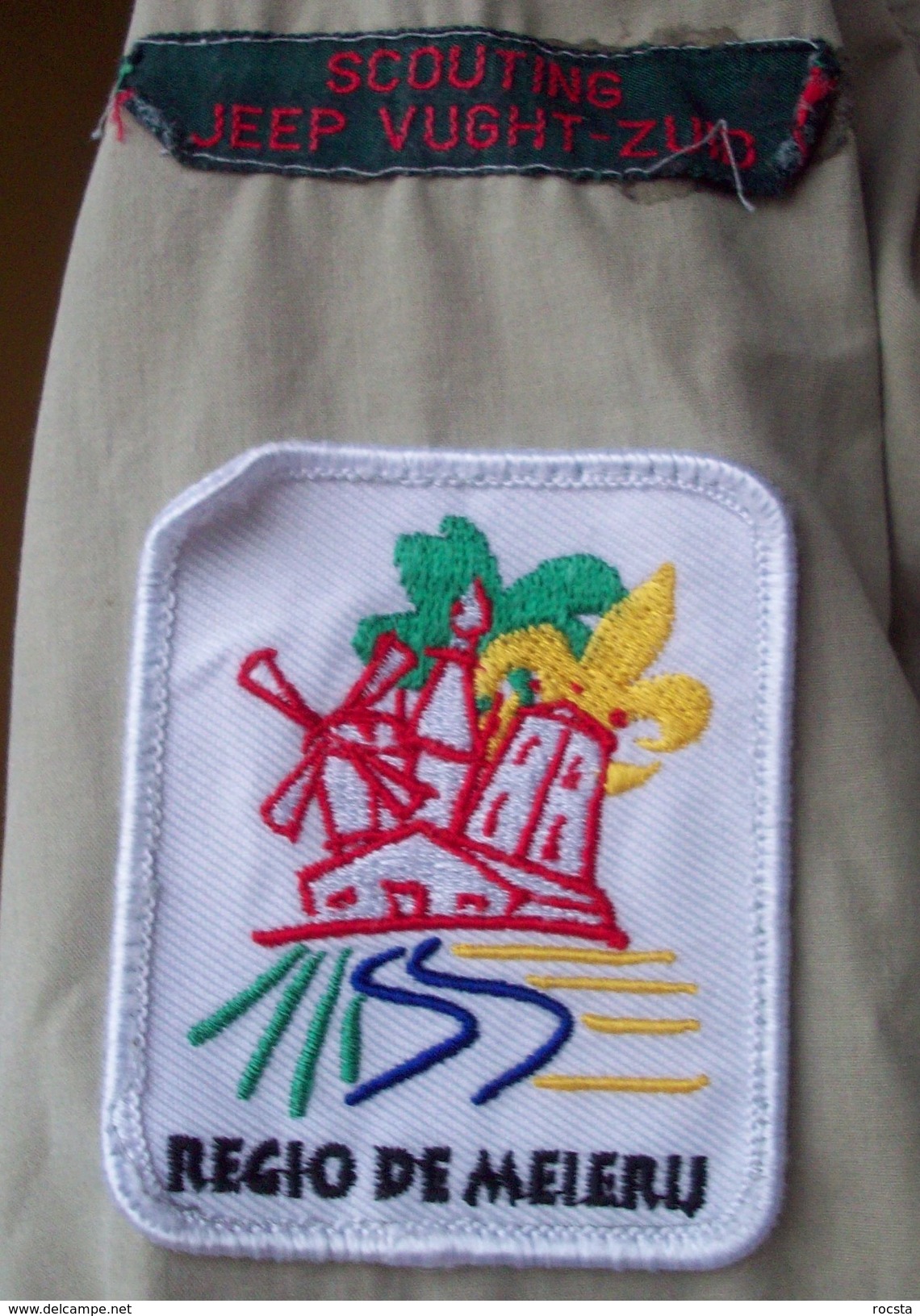 Netherlands Scout Shirt - 8 Patches - Padvinderij