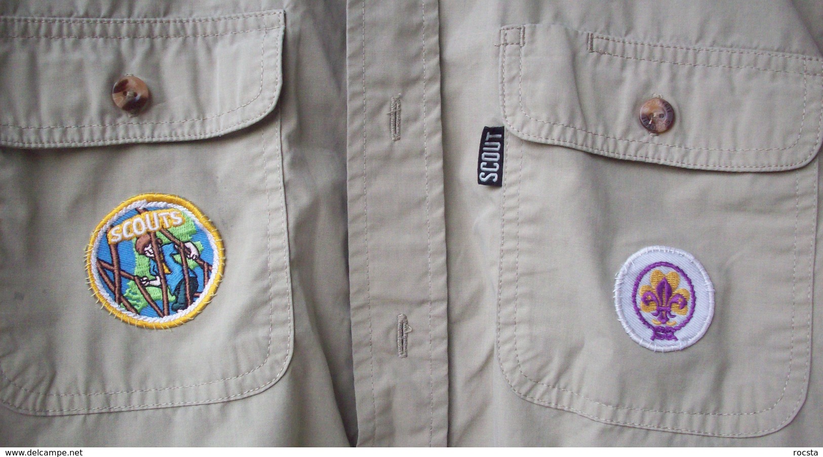 Netherlands Scout Shirt - 3 Patches - Scoutisme