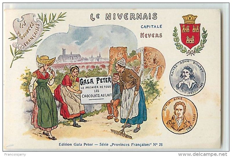 9938 - NEVERS - SERIE PROVINCES FRANCAISES / GALA PETER - Autres & Non Classés