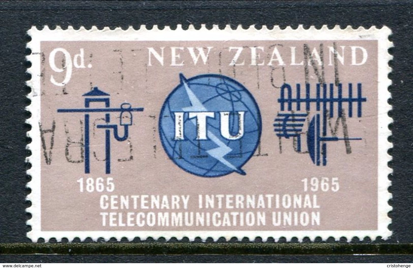 New Zealand 1965 ITU Centenary Used (SG 828) - Used Stamps