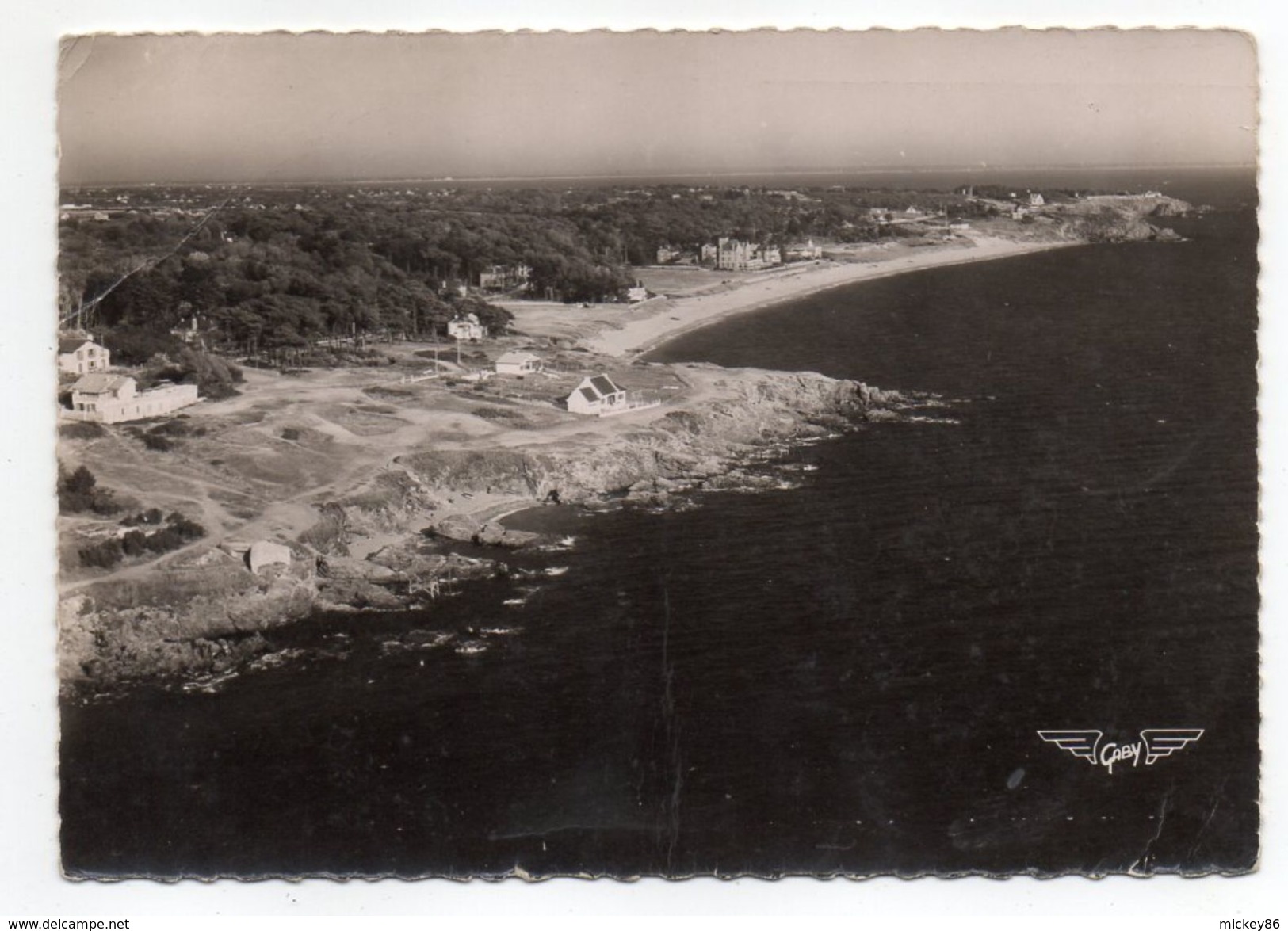 Près Pornichet--SAINTE MARGUERITE --1955--Vue Aérienne --Vue Du Ciel..La Plage  ...à Saisir - Pornichet