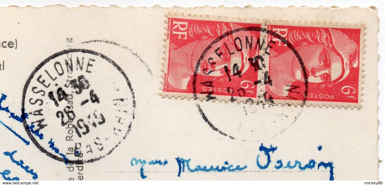 WASSELONNE--1949--Vue Sur La Vallée Du Kronthal  --  Cachet --timbre  ..... à Saisir - Wasselonne
