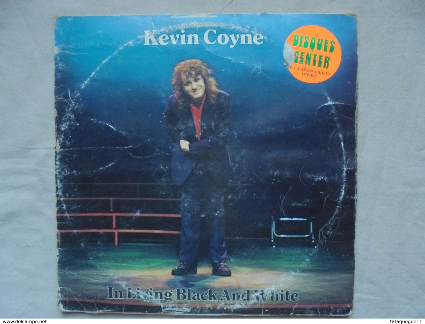Disque Vinyle Double 33 T KEVIN COYNE In Living Black And White 1976 - Rock