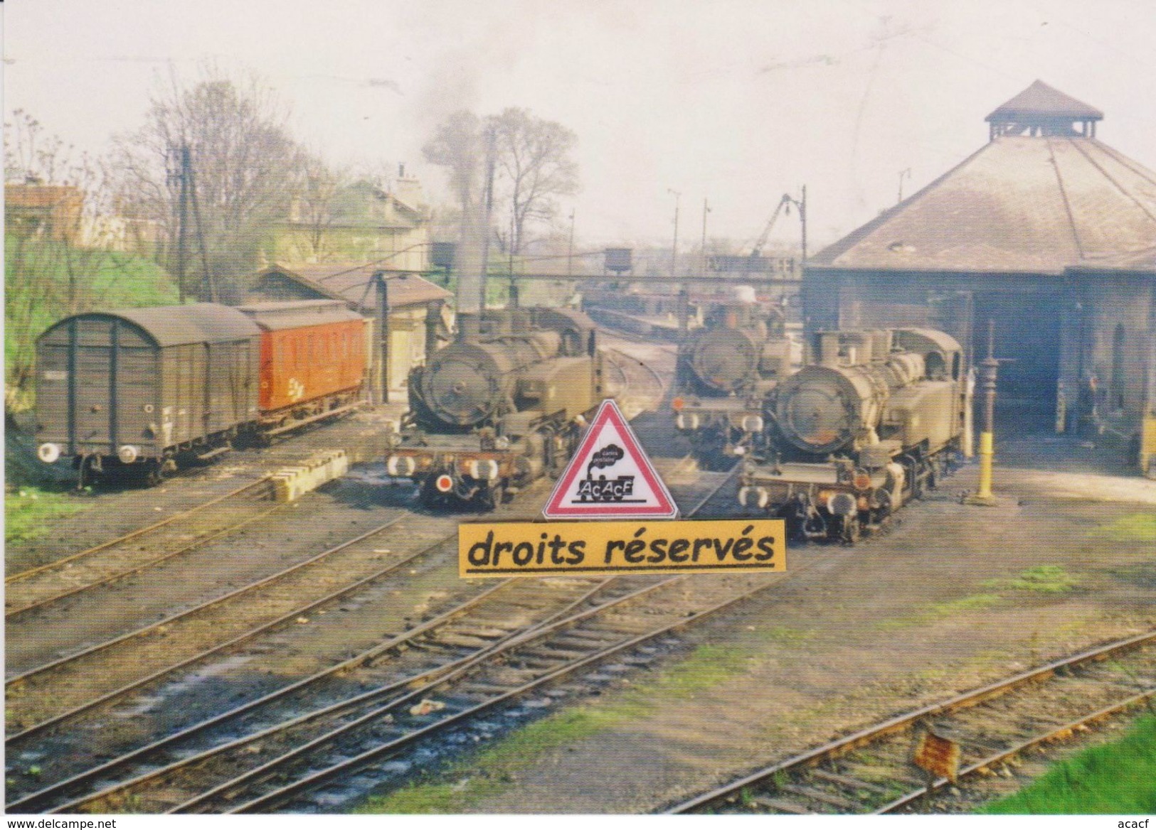 Locos Mikado 141 TB, Au Dépôt De Nogent-Vincennes (94) - - Nogent Sur Marne