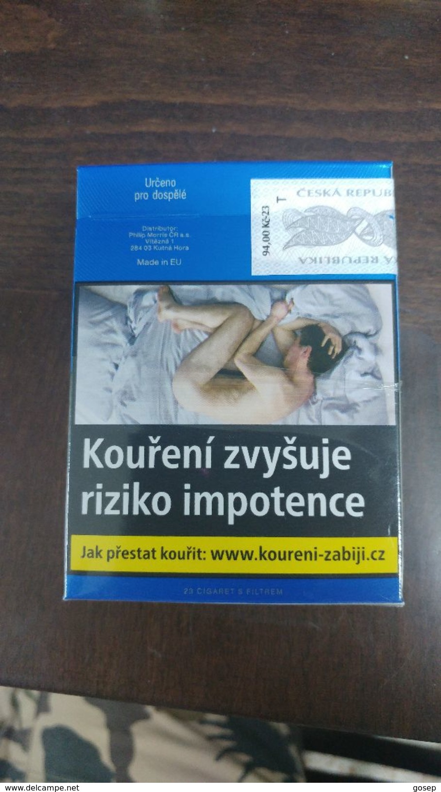 Boxes-ceska Republika-box Empty Cigarette - Sigarettenkokers (leeg)