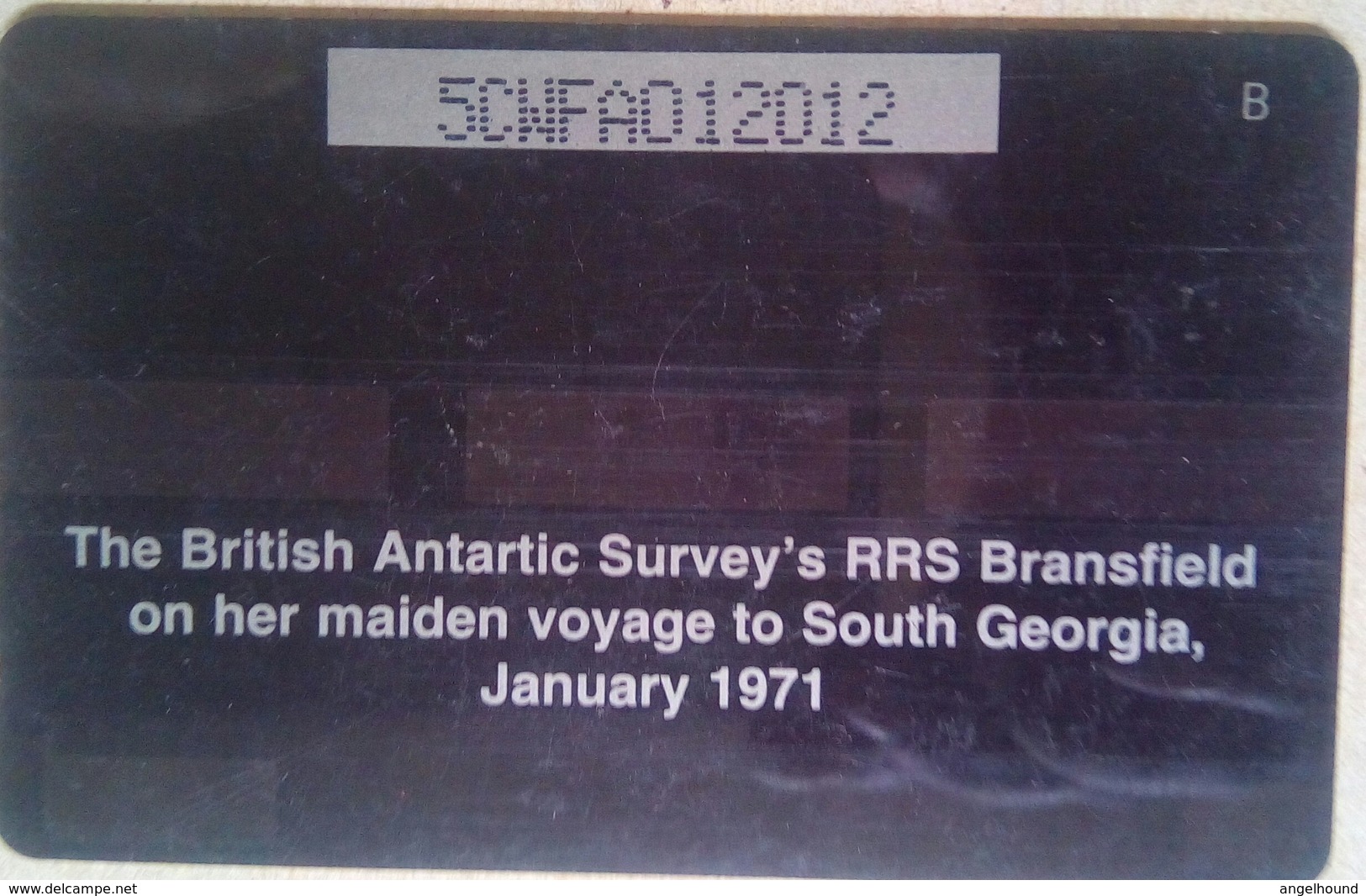 5CWFA Antartic Survey 5 Pounds - Falkland