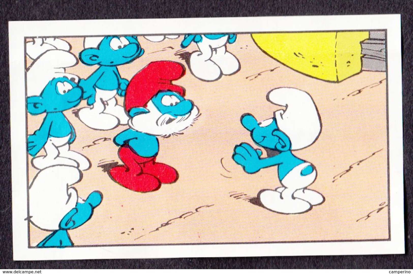 N°98 Un Schtroumpf Pas Comme Les Autres Smurf Puffi Schtroumpfs Ancienne Image Chromos Kwatta - Chromo's