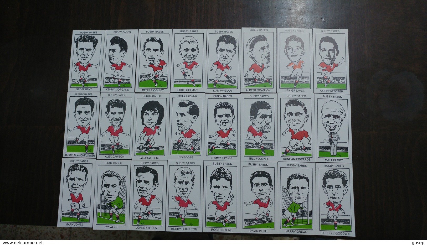 United Kingdom-BUSBY BABES-(24 Stickers)-west Midlands Collectors Centre - Altri & Non Classificati