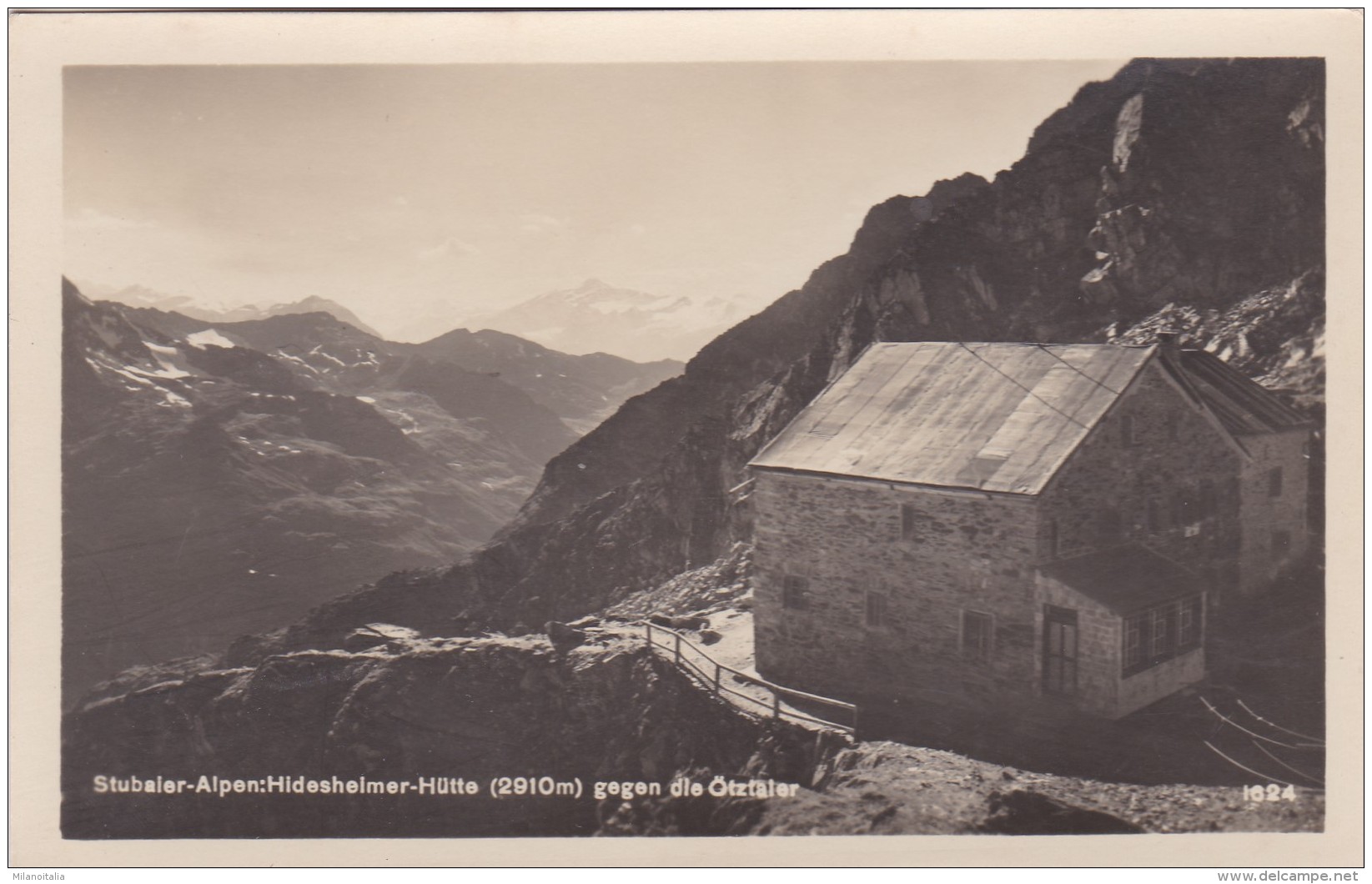 Stubaier Alpen: Hildesheimer-Hütte Gegen Die Ötztäler (1624) - Sölden