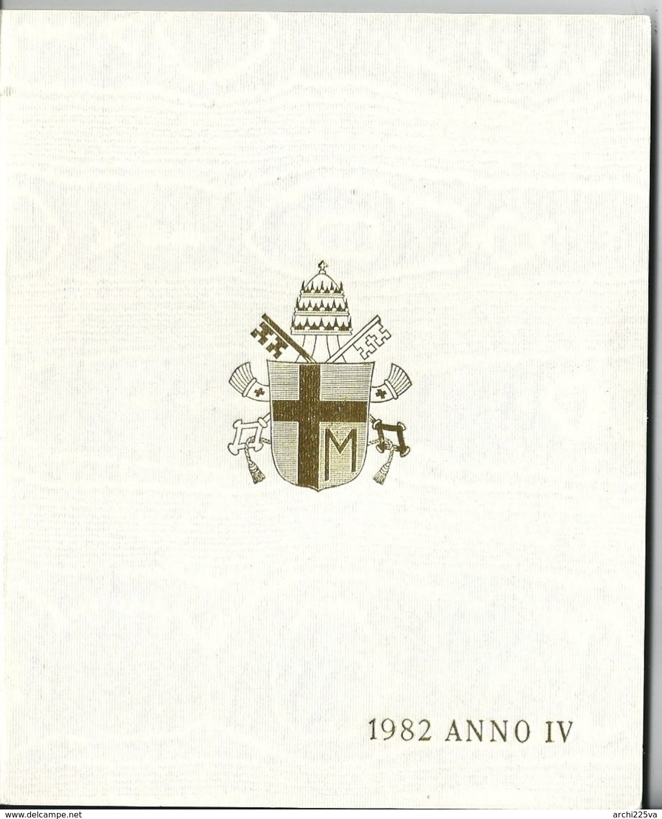 VATICANO = 8 DIVISIONALI FDC 1979 1980 1981 1982 1983 1984 1985 1986 - 500 / 1000 L. Argento / silver / Argent