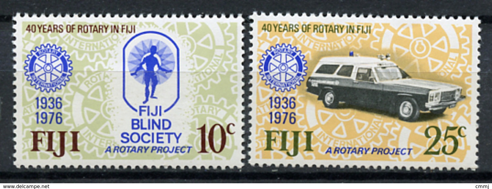 1976 - FIJI - Catg. Mi.  352/353 - NH - (R-SI.331.713 -  37) - Fiji (1970-...)