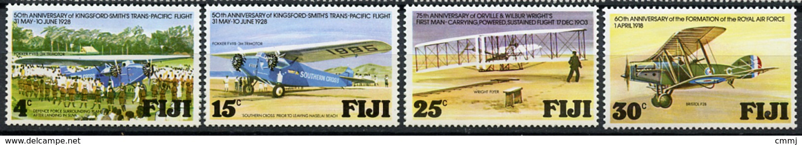 1978 - FIJI - Catg. Mi.  375/378 - NH - (R-SI.331.713 -  37) - Fiji (1970-...)