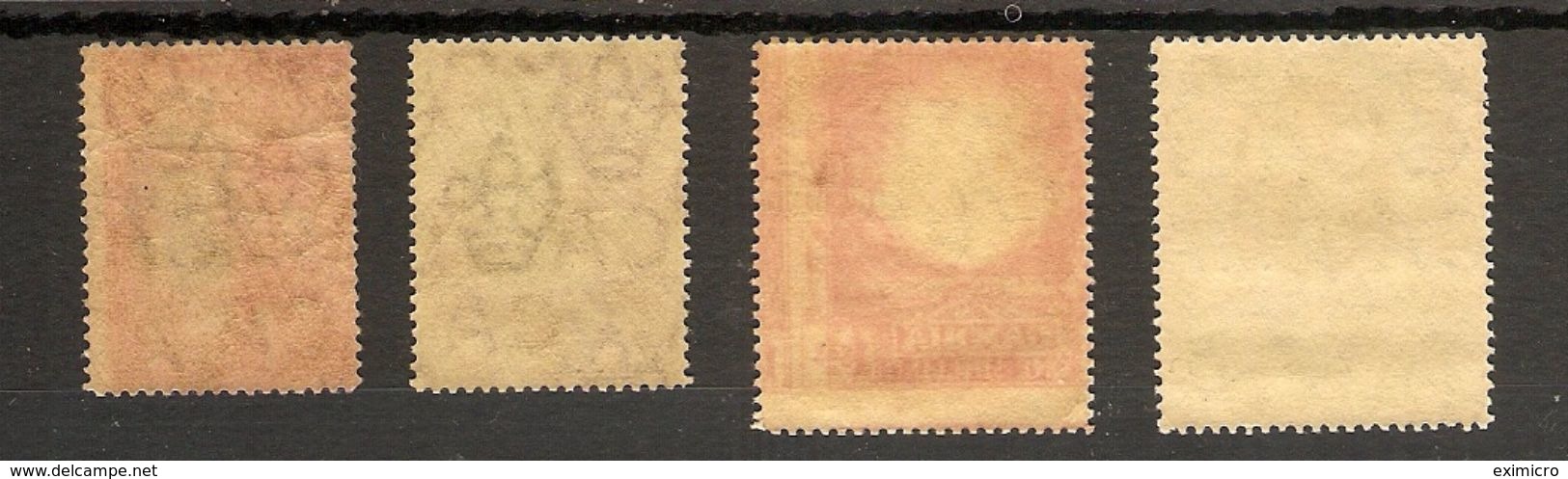 GAMBIA 1922 WATERMARK MULTIPLE CROWN CA SET OF 4 SG 118/121 MOUNTED MINT Cat £130 - Gambie (...-1964)