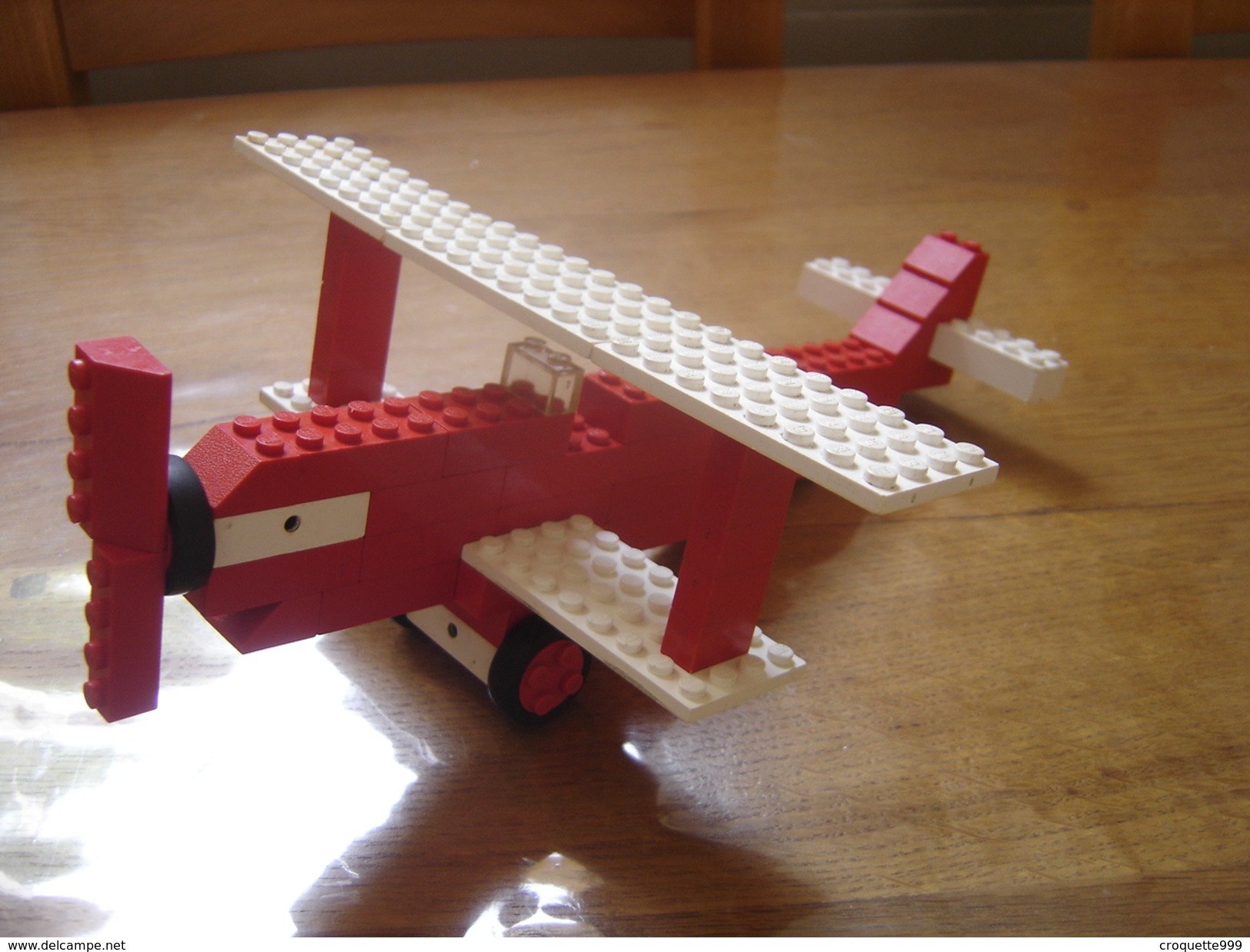 Rare Annees 1970 AVION Avec HELICE Plane LEGO Collector Vintage 70's - Lego System