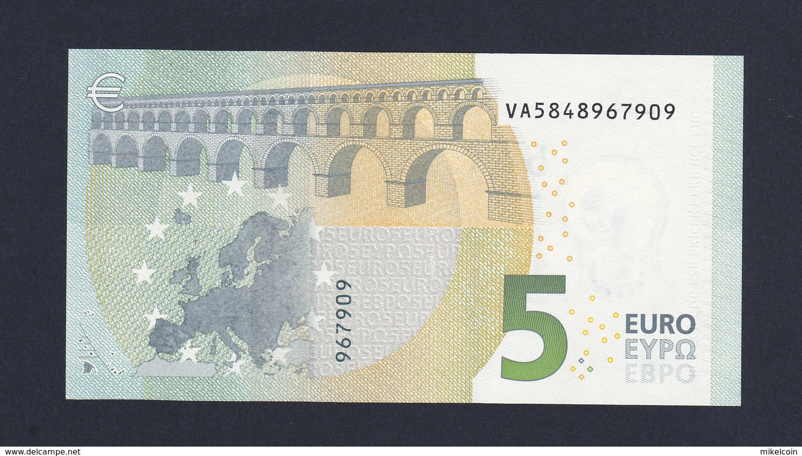 (BE030)  - 5 &euro; - SPAIN - VA - DRAGHI - SC/UNC  (V004E2) - 5 Euro