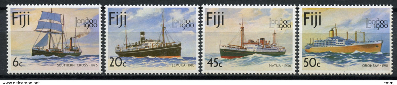 1980 - FIJI - Catg. Mi.  420/423 - NH - (R-SI.331.713 -  49) - Fiji (1970-...)