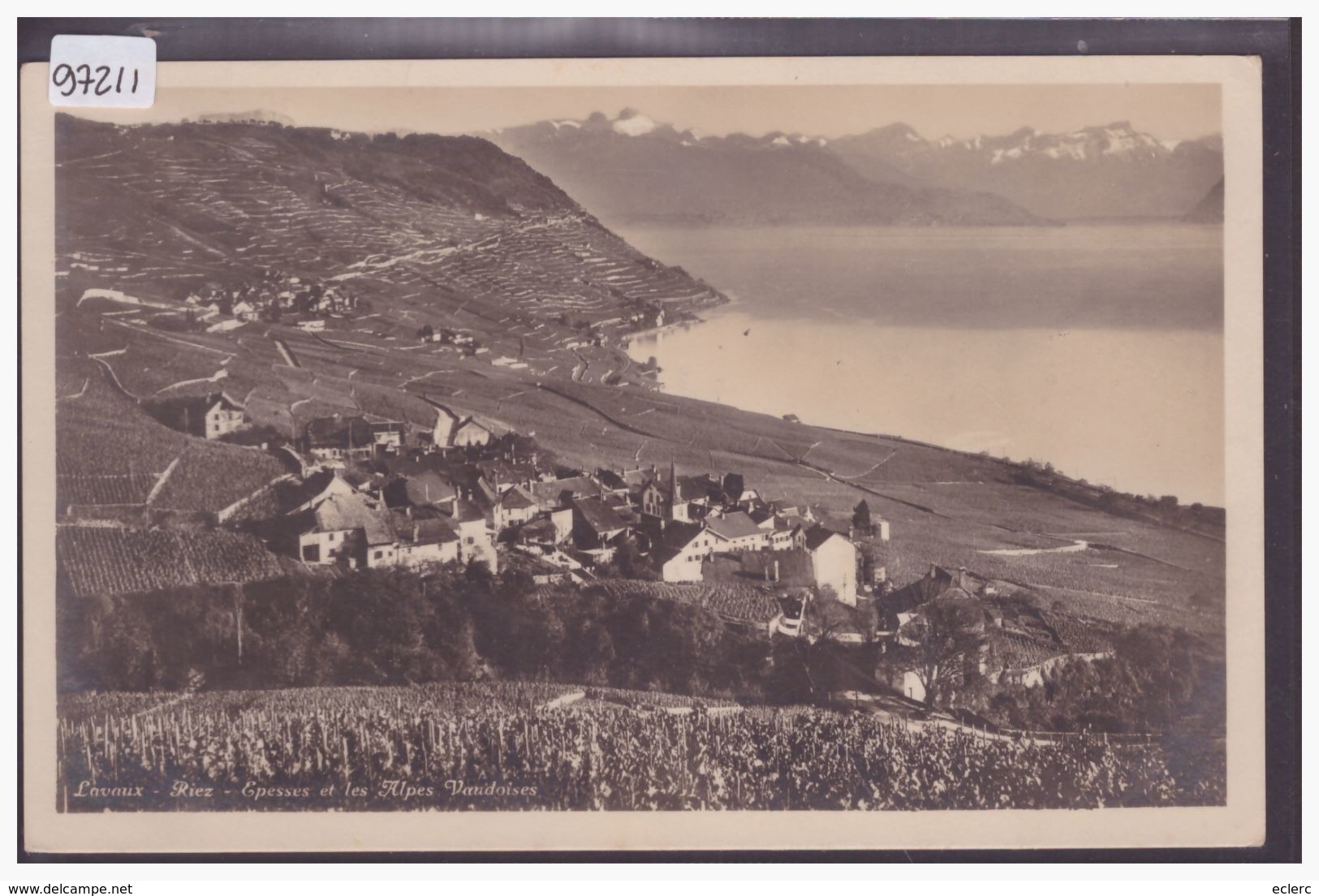 DISTRICT DE LAVAUX - RIEX ET EPESSES - TB - Épesses