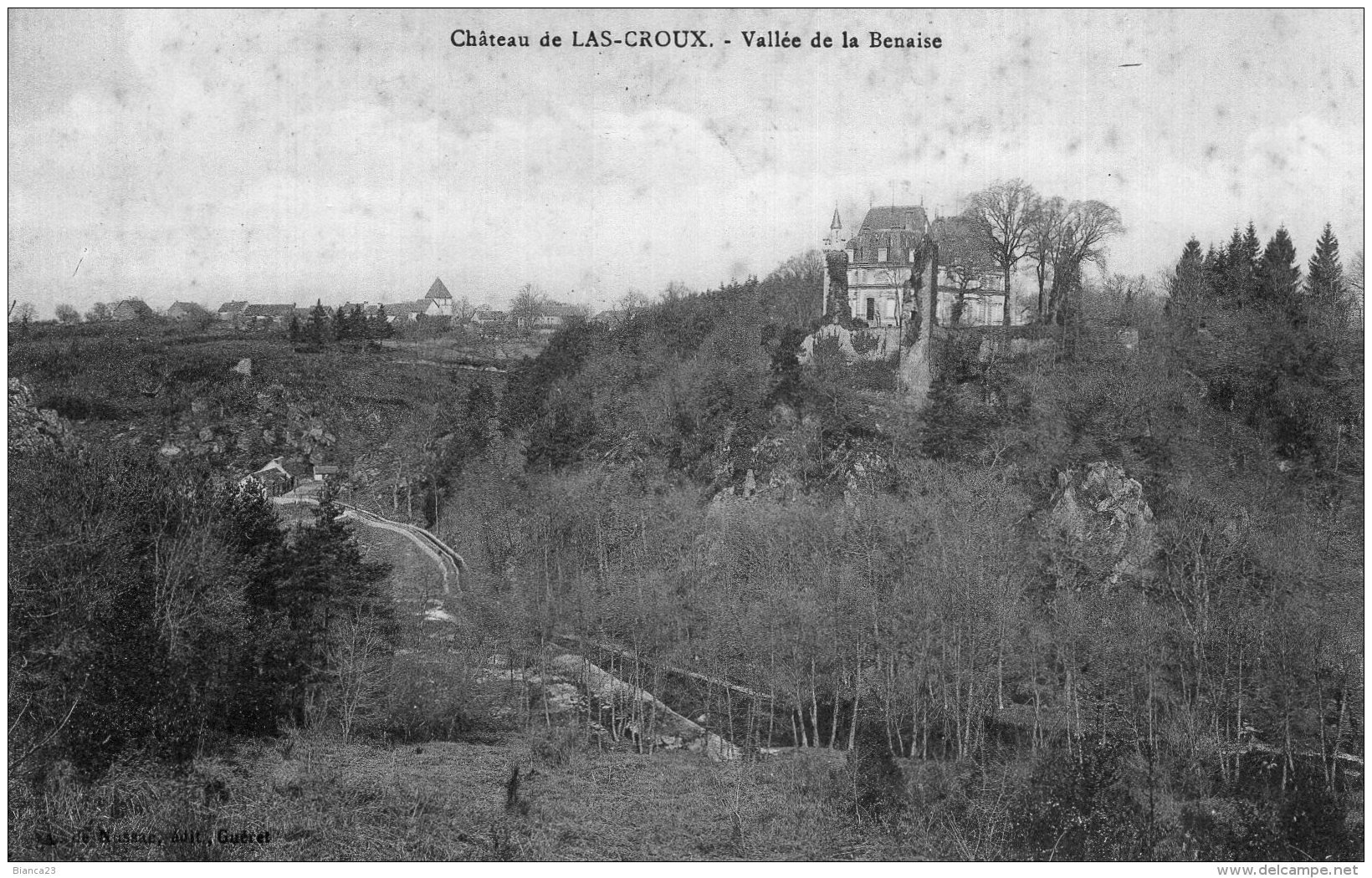 B34826 Château De Las Croux, Vallée De La Benaize - Andere & Zonder Classificatie