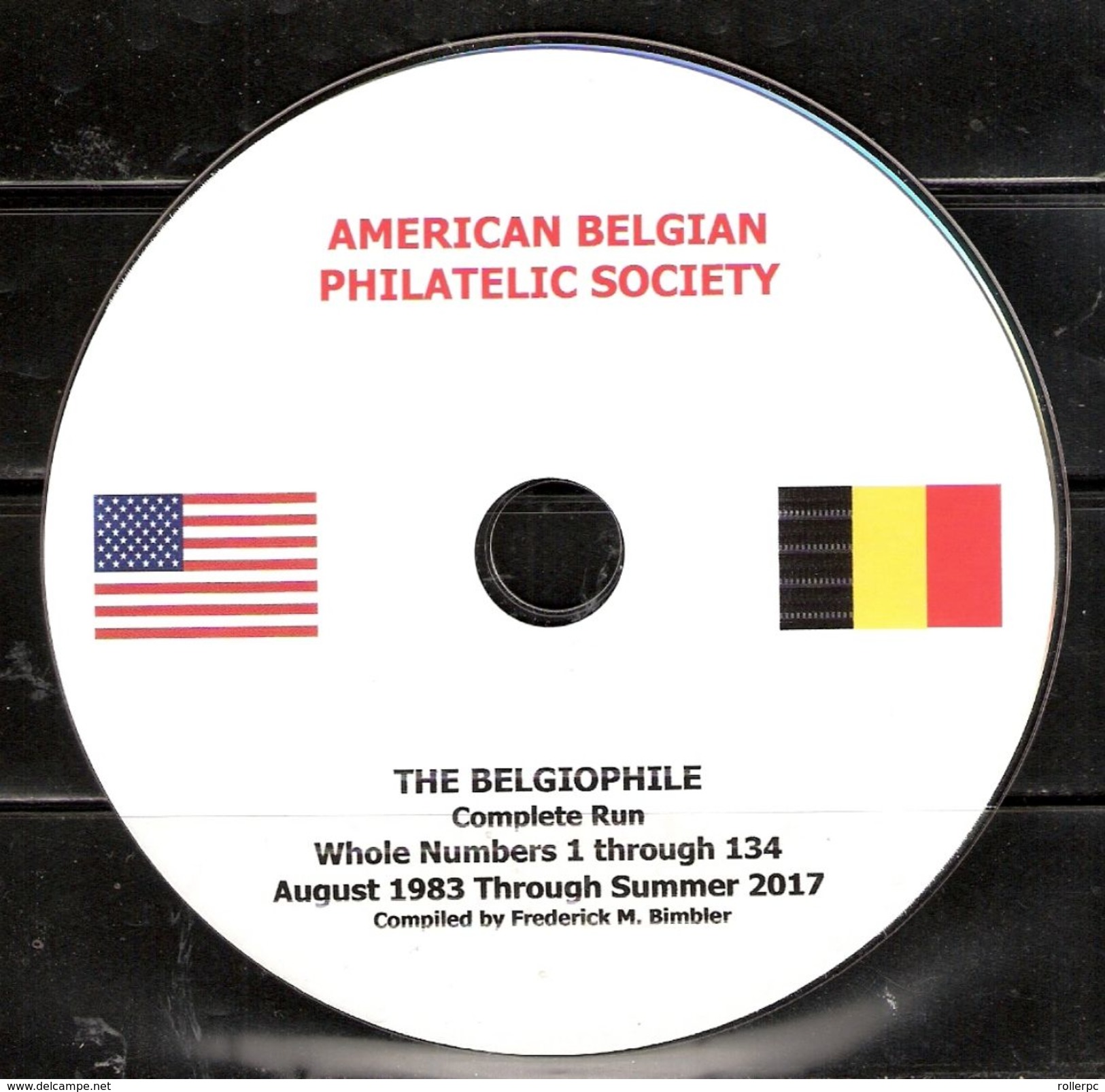 030823 THE COMPLETE BELGIOPHILE JOURNAL OF THE AMERICAN BELGIAN PHILATELIC SOCIETY [1983 THROUGH 2017,W001-W134] ON DVD - Philately And Postal History