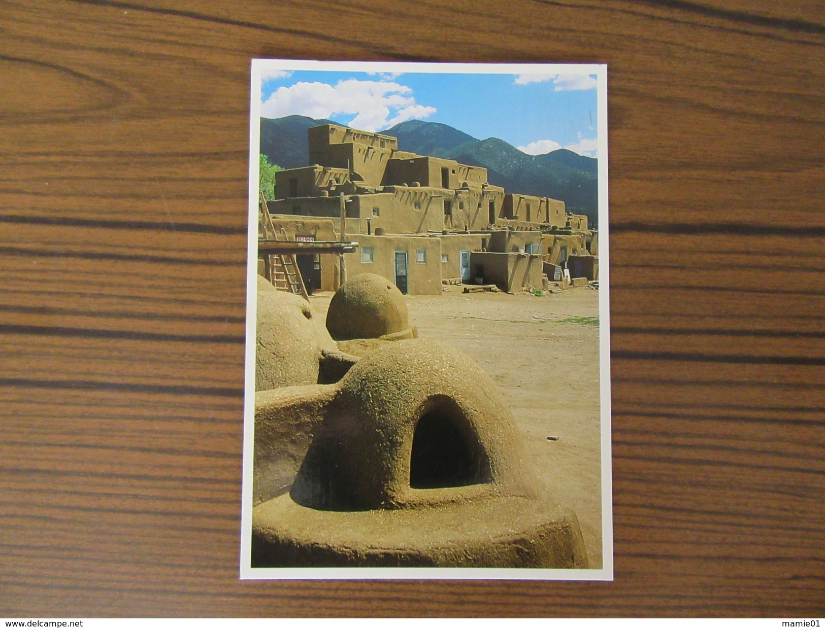 USA      Mexique                             Taos Pueblo  New Mexico               Maisons Mexicaines - Autres & Non Classés