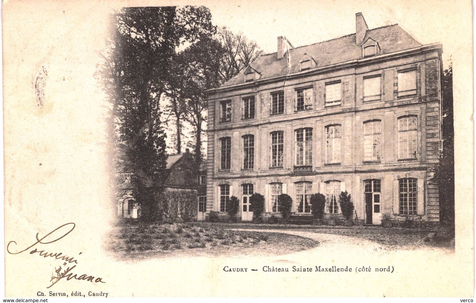 Carte Postale Ancienne De CAUDRY - Caudry