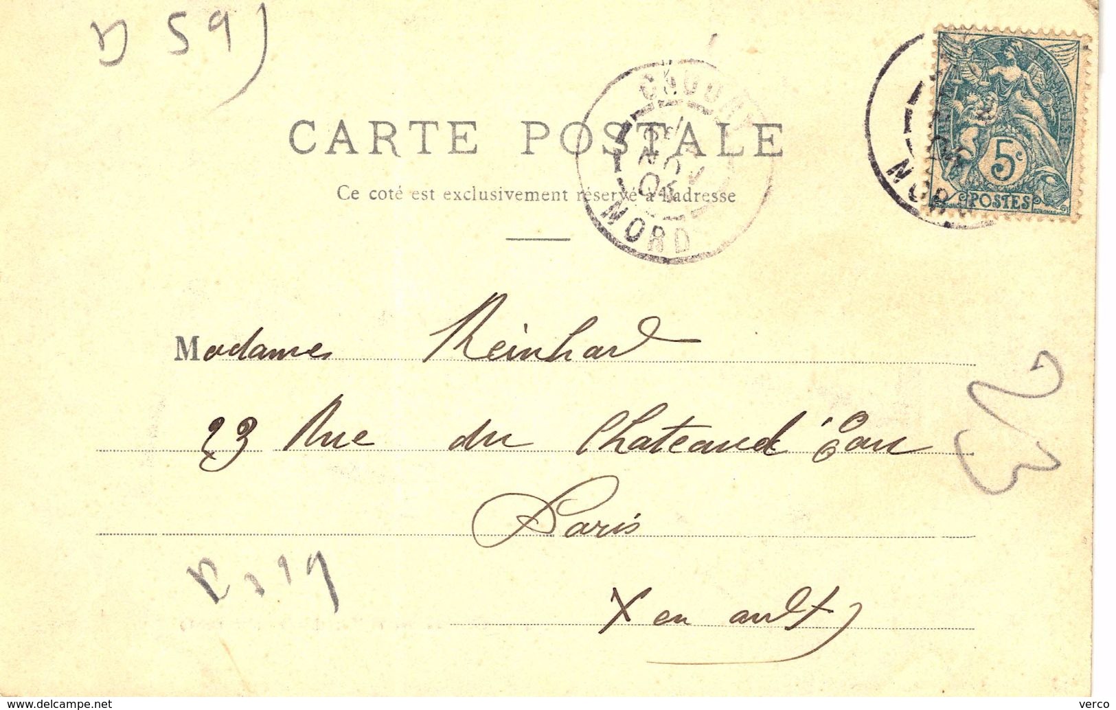 Carte Postale Ancienne De CAUDRY - Caudry