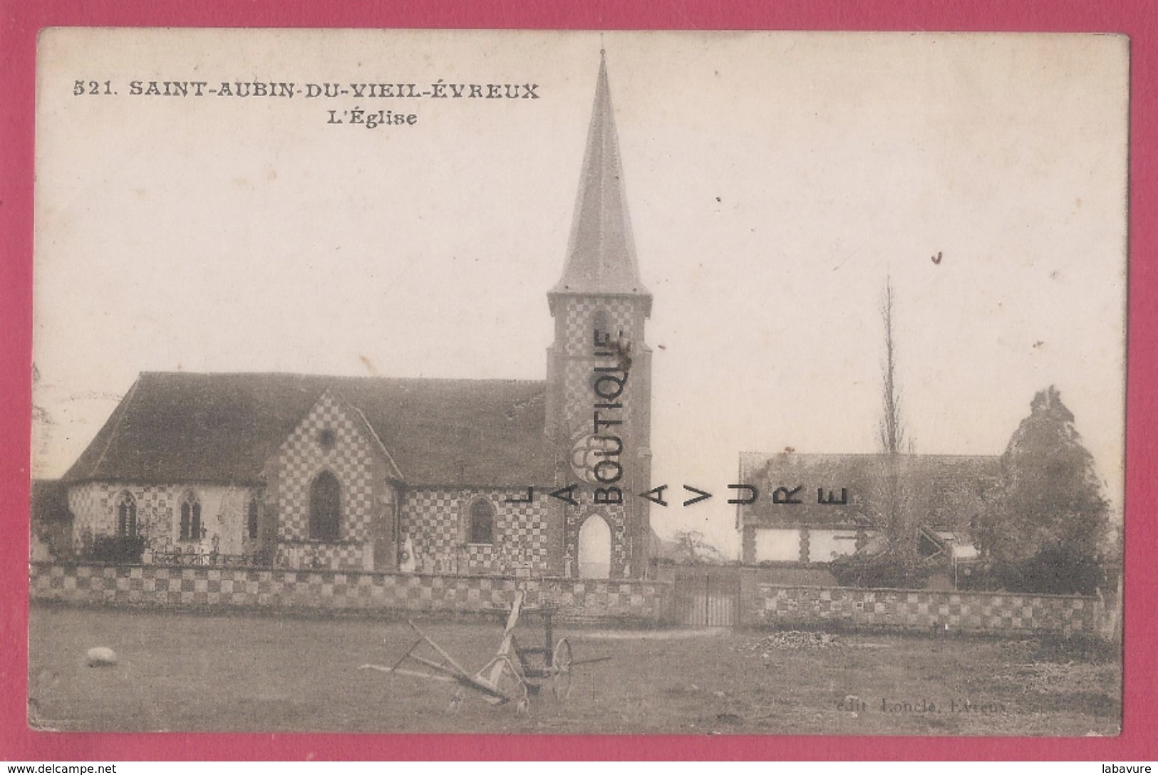 27 - SAINT AUBIN DU VIEIL EVREUX----L'Eglise - Altri & Non Classificati