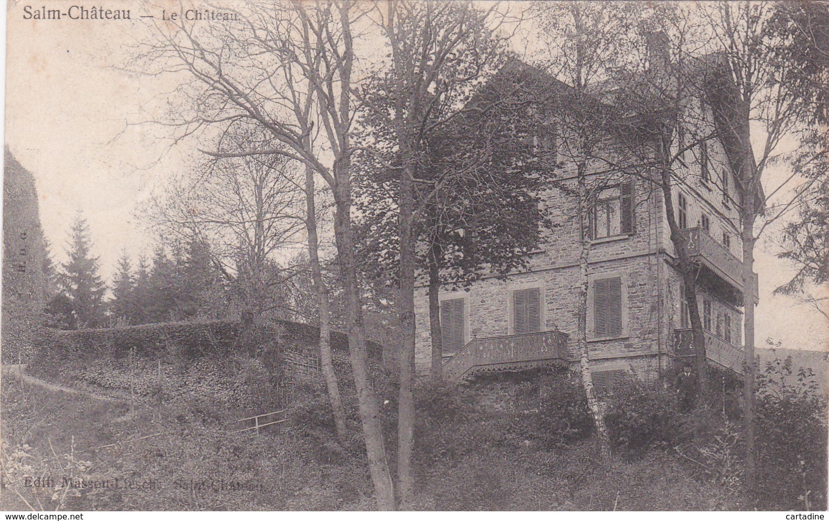 SALM-CHÂTEAU - Le Château - Edit. Massen Liesch Salm-Château - Esneux