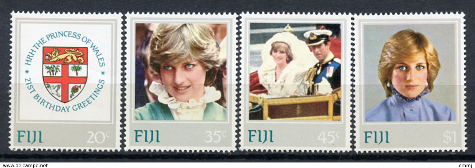 1982 - FIJI - Catg. Mi.  464/467 - NH - (R-SI.331.713 -  50) - Fiji (1970-...)