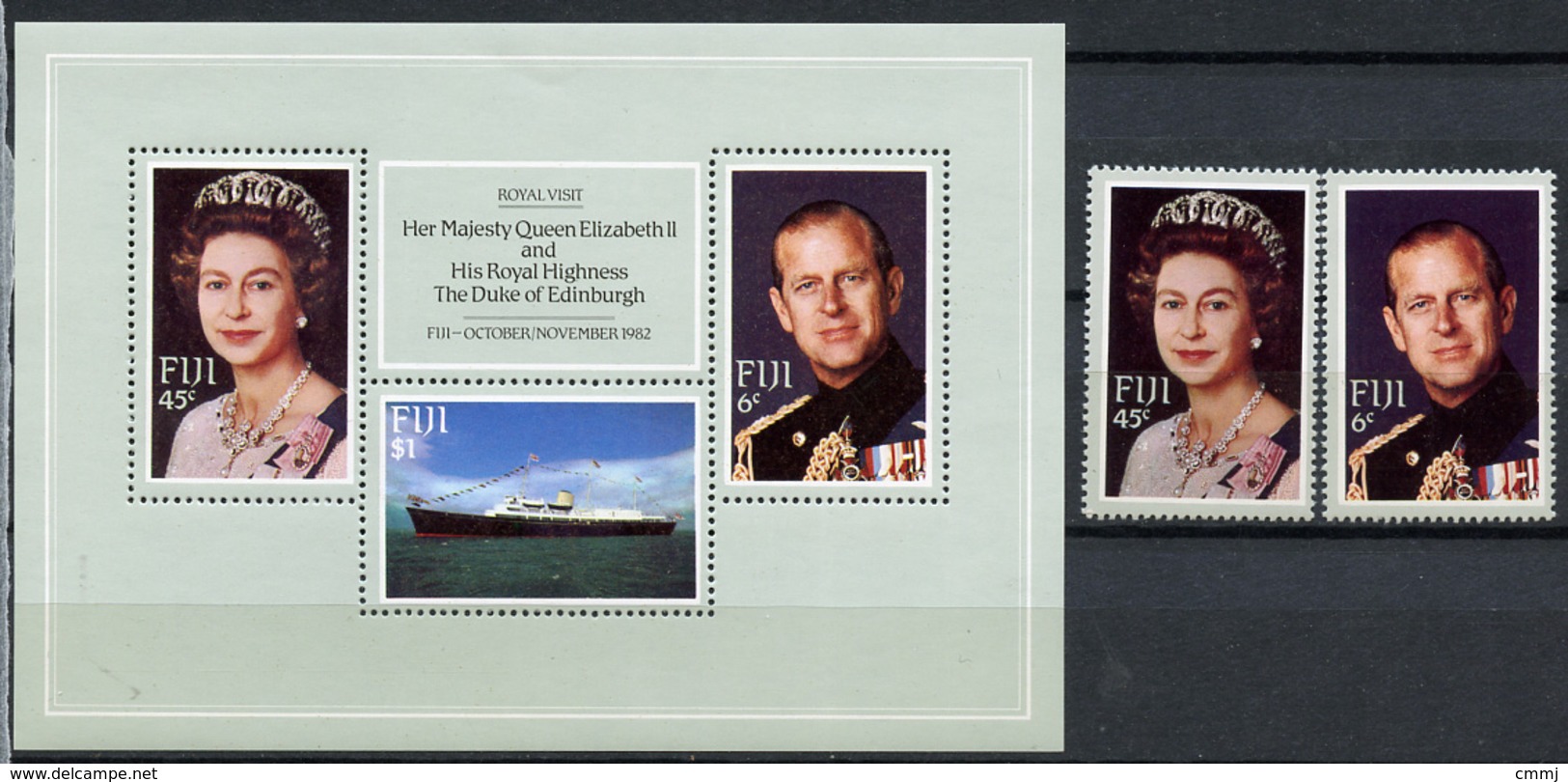 1982 - FIJI - Catg. Mi.  468/470 - NH - (R-SI.331.713 -  51) - Fiji (1970-...)