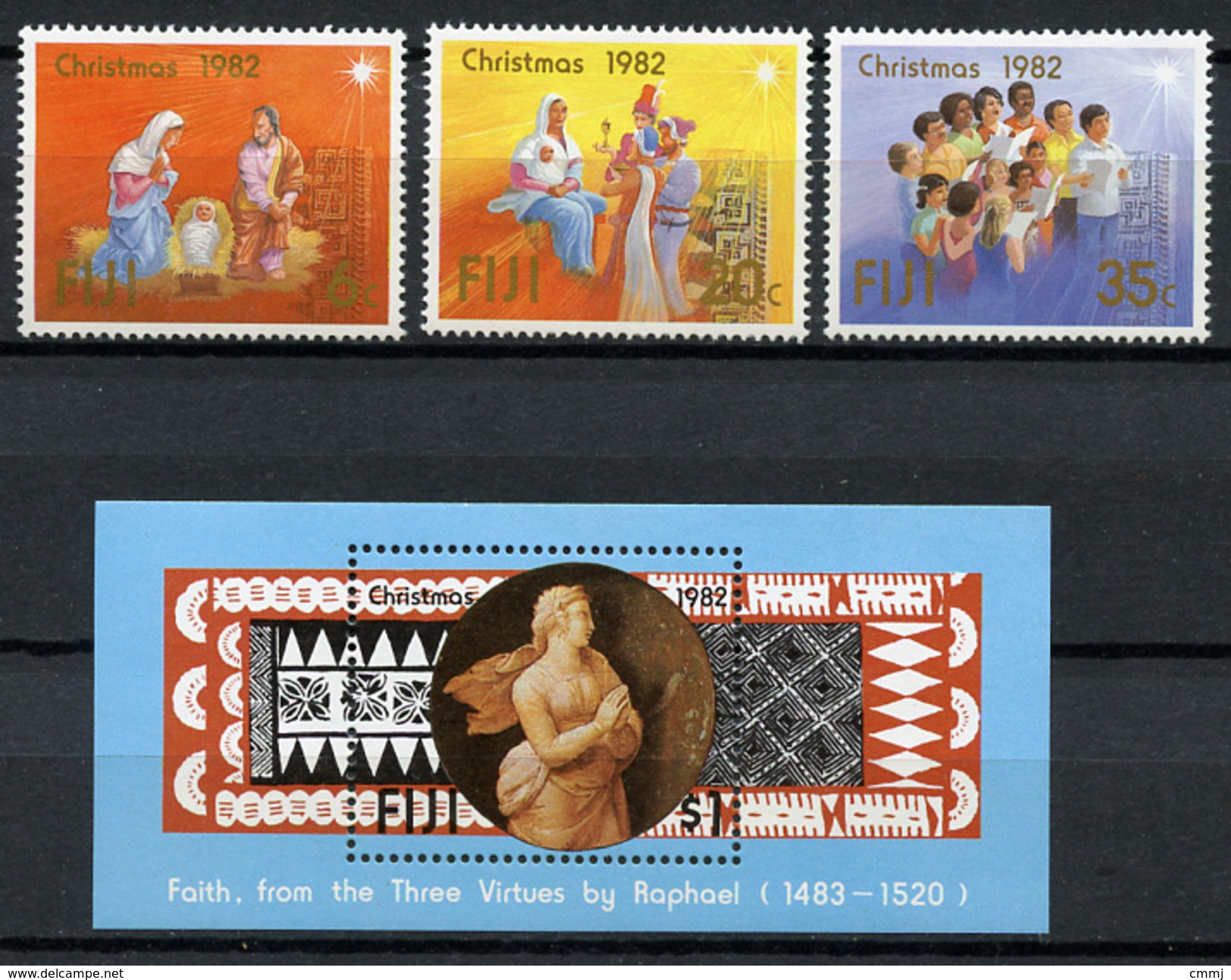 1982 - FIJI - Catg. Mi.  471/474 - NH - (R-SI.331.713 -  51) - Fiji (1970-...)