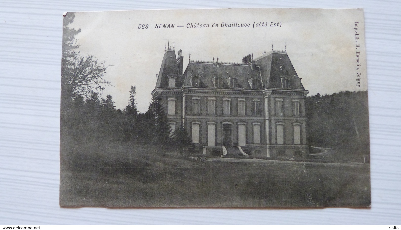 89, SENAN, CHATEAU DE CHAILLEUSE (COTE EST) - Other & Unclassified