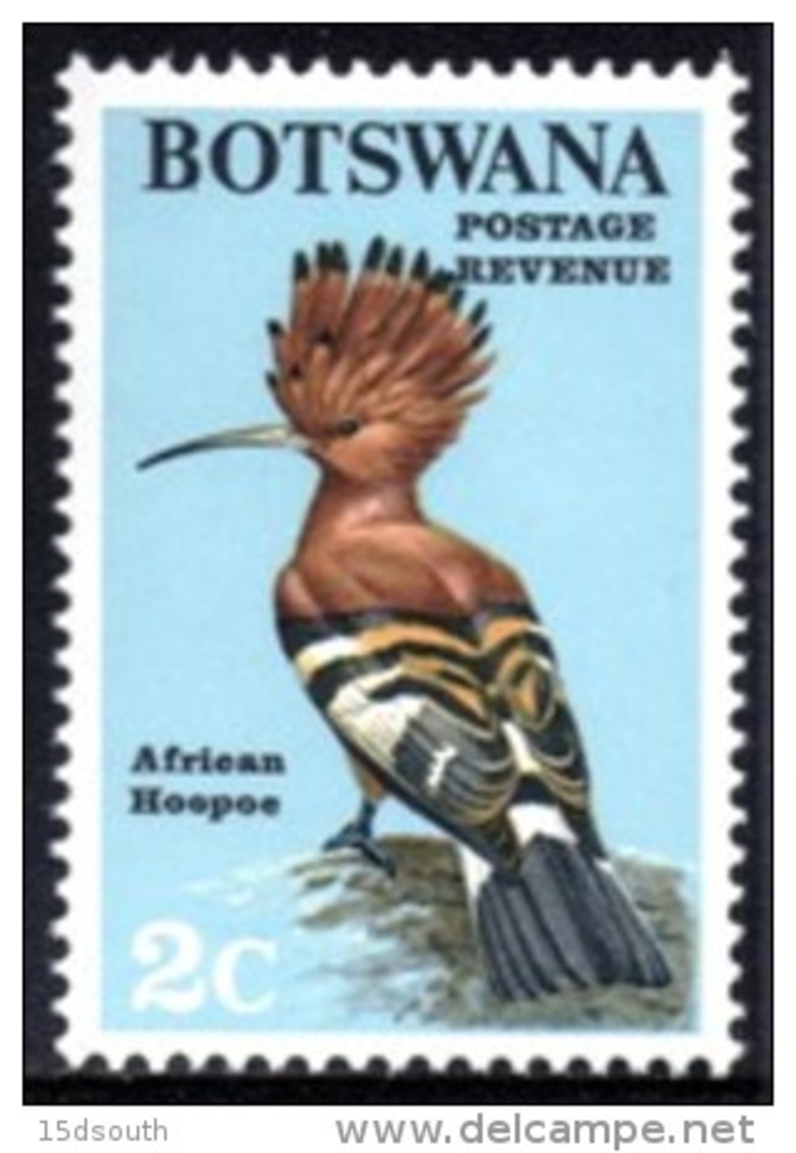 Botswana - 1967 Birds 2c Hoopoe (**) # SG 221 , Mi 20 - Autres & Non Classés