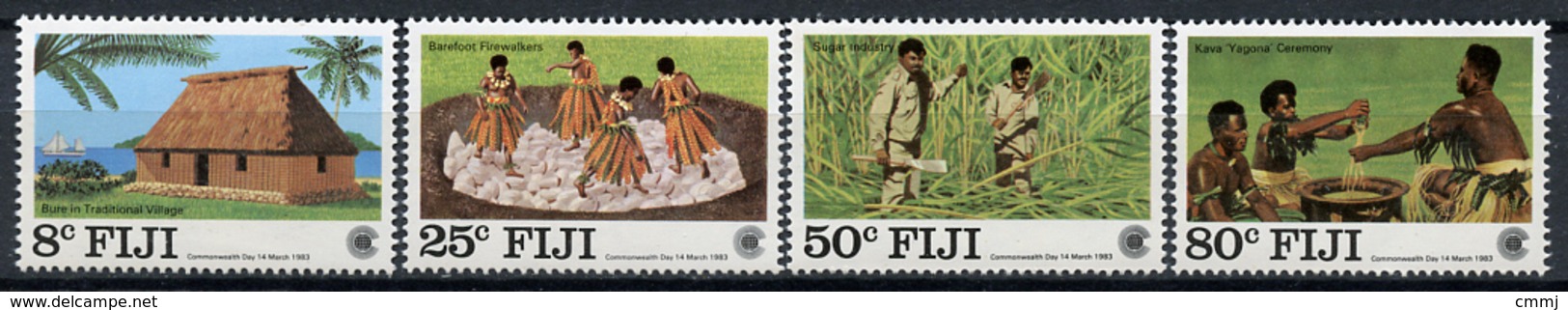 1983 - FIJI - Catg. Mi.  479/482 - NH - (R-SI.331.713 -  51) - Fiji (1970-...)