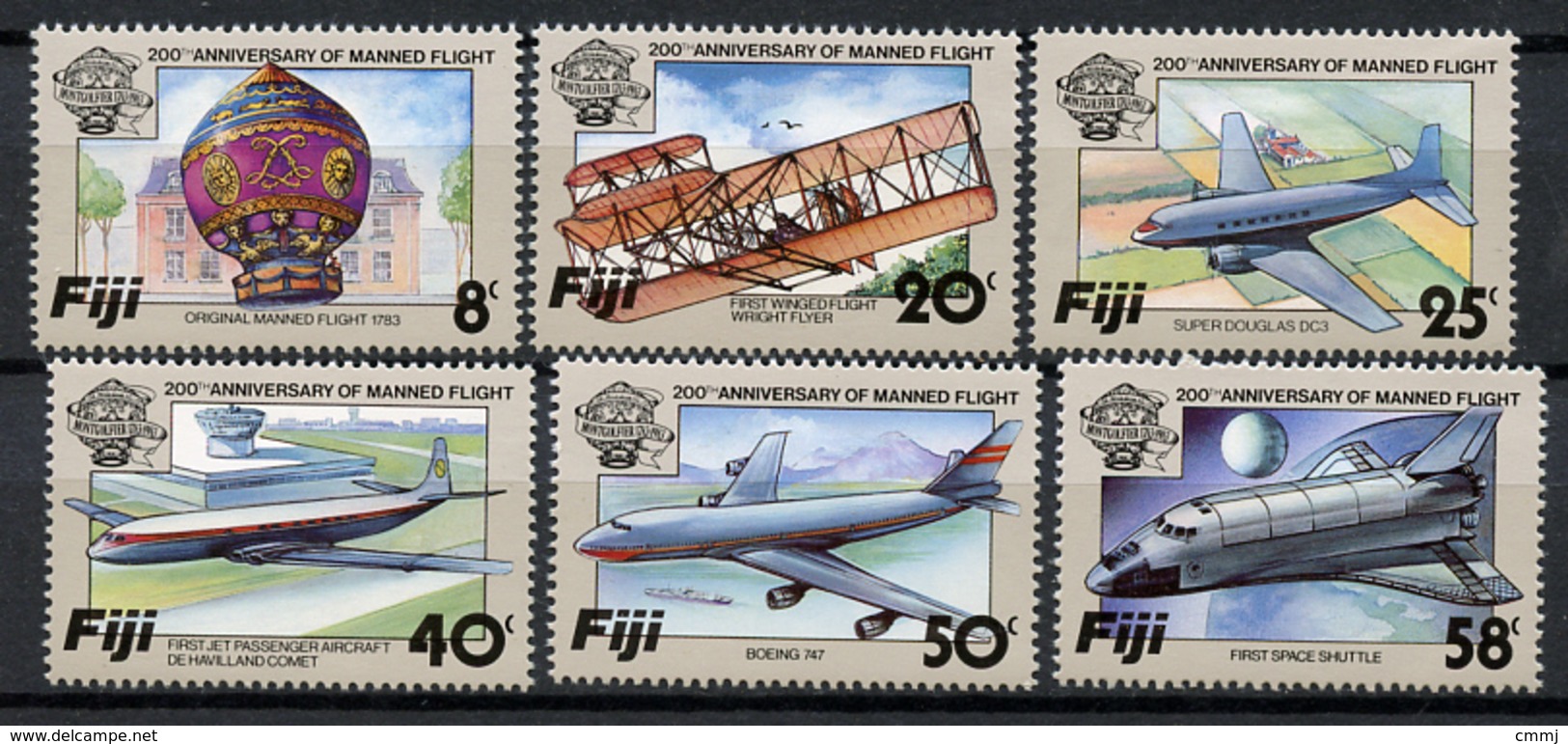 1983 - FIJI - Catg. Mi.  483/488 - NH - (R-SI.331.713 -  51) - Fiji (1970-...)