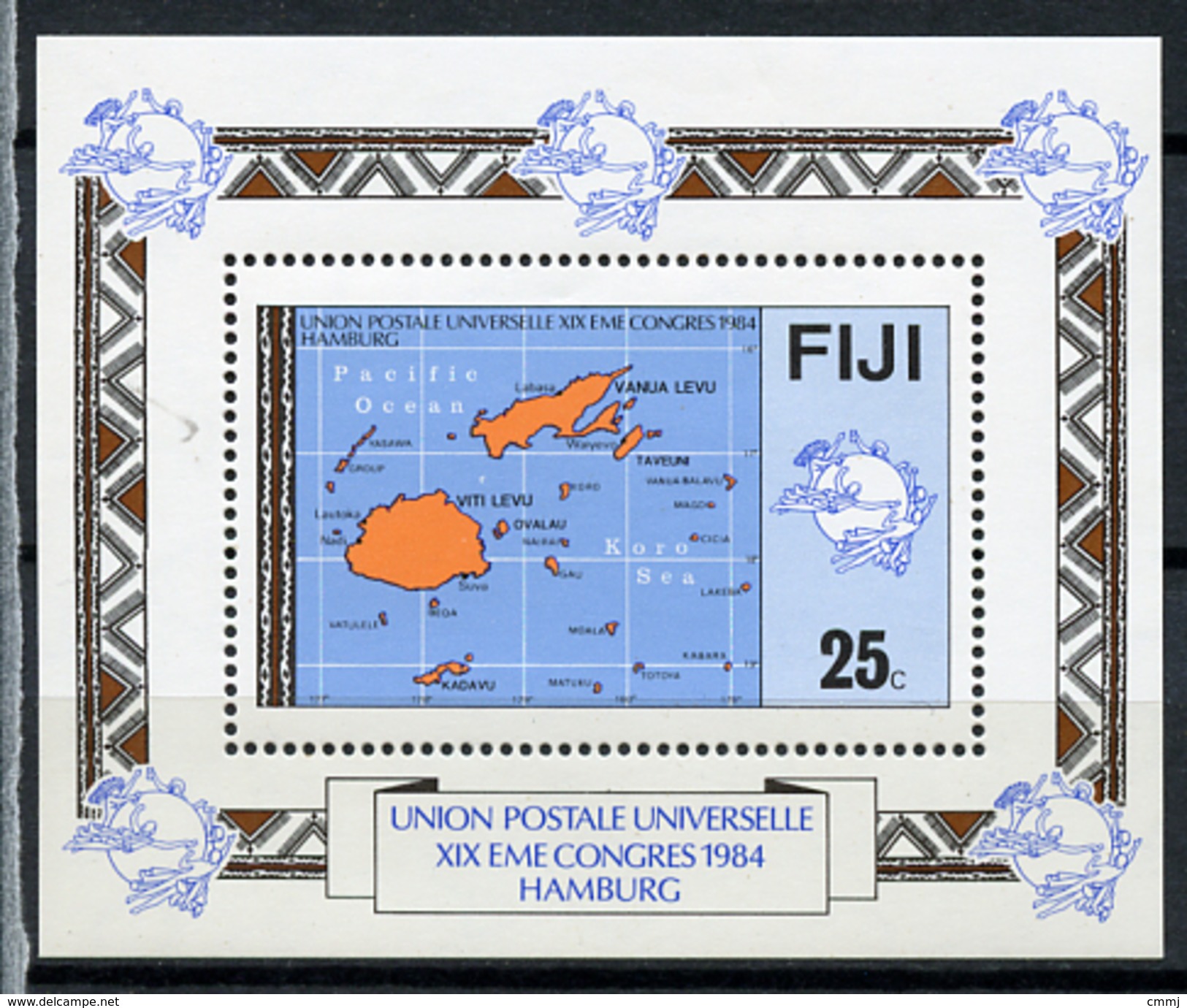 1984 - FIJI - Catg. Mi.  503 - NH - (R-SI.331.713 -  51) - Fiji (1970-...)