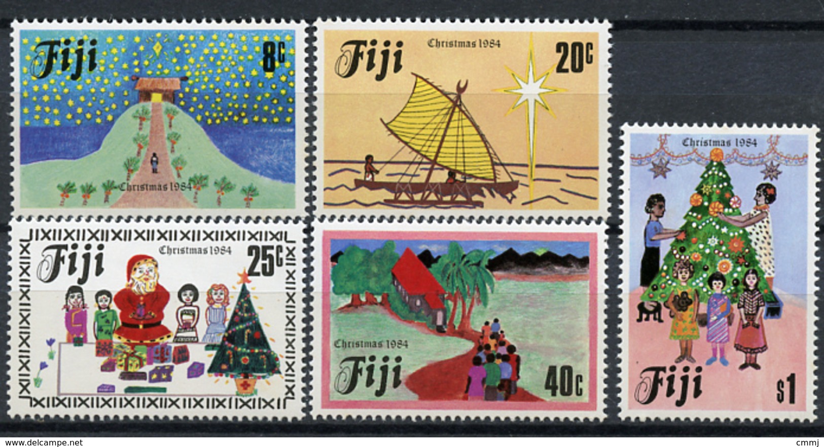 1984 - FIJI - Catg. Mi.  512/516 - NH - (R-SI.331.713 -  52) - Fiji (1970-...)