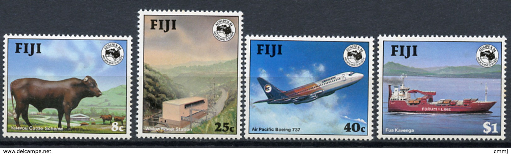 1984 - FIJI - Catg. Mi.  508/511 LH - (R-SI.331.713 -  52) - Fiji (1970-...)