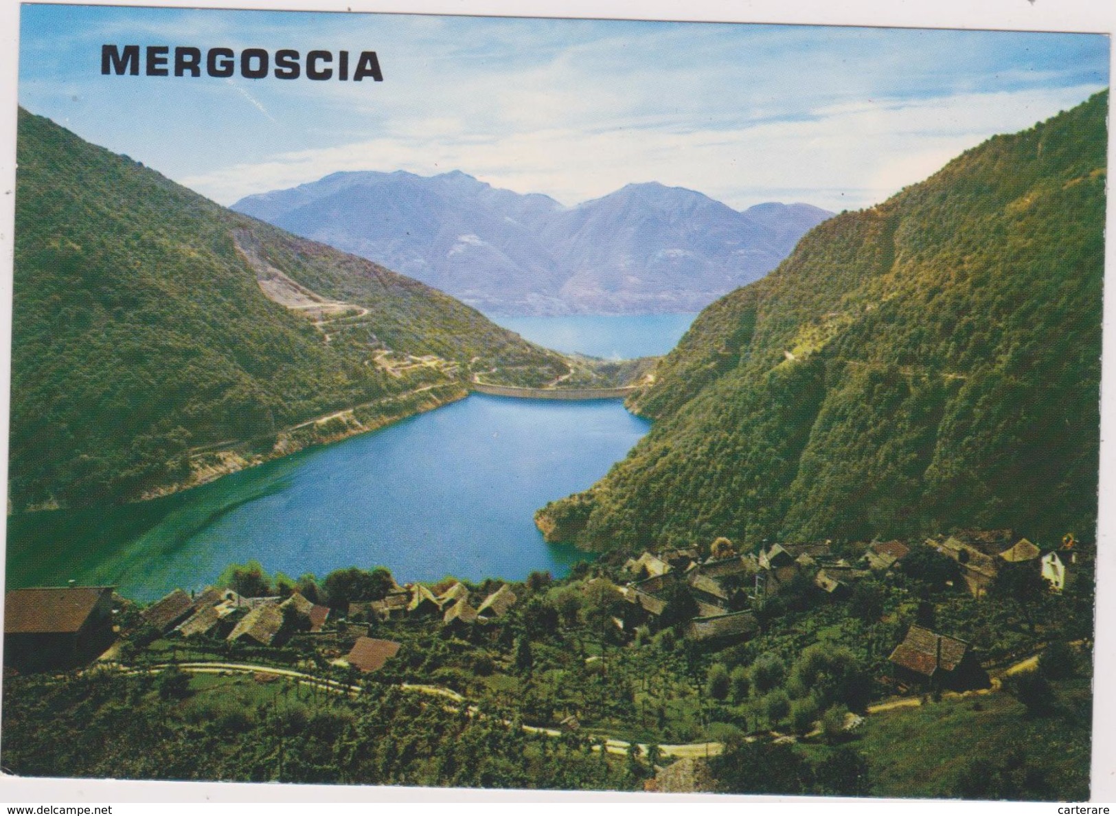 SUISSE,SCHWEIZ,SVIZZERA,SWITZERLAND,HELVETIA,SWISS ,TESSIN,LOCARNO,MERGOSCIA,CARTE PHOTO COULEUR GARBANI - Locarno