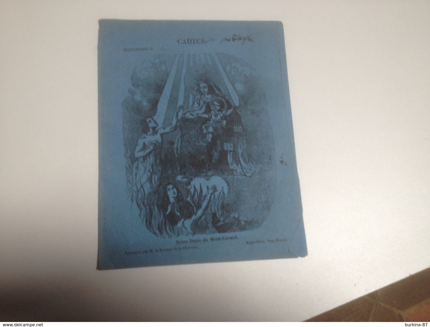 LOT De 5 Couvertures De Cahiers Anciens, Vers 1900 Et Avant, Lot N°2 - Colecciones & Series