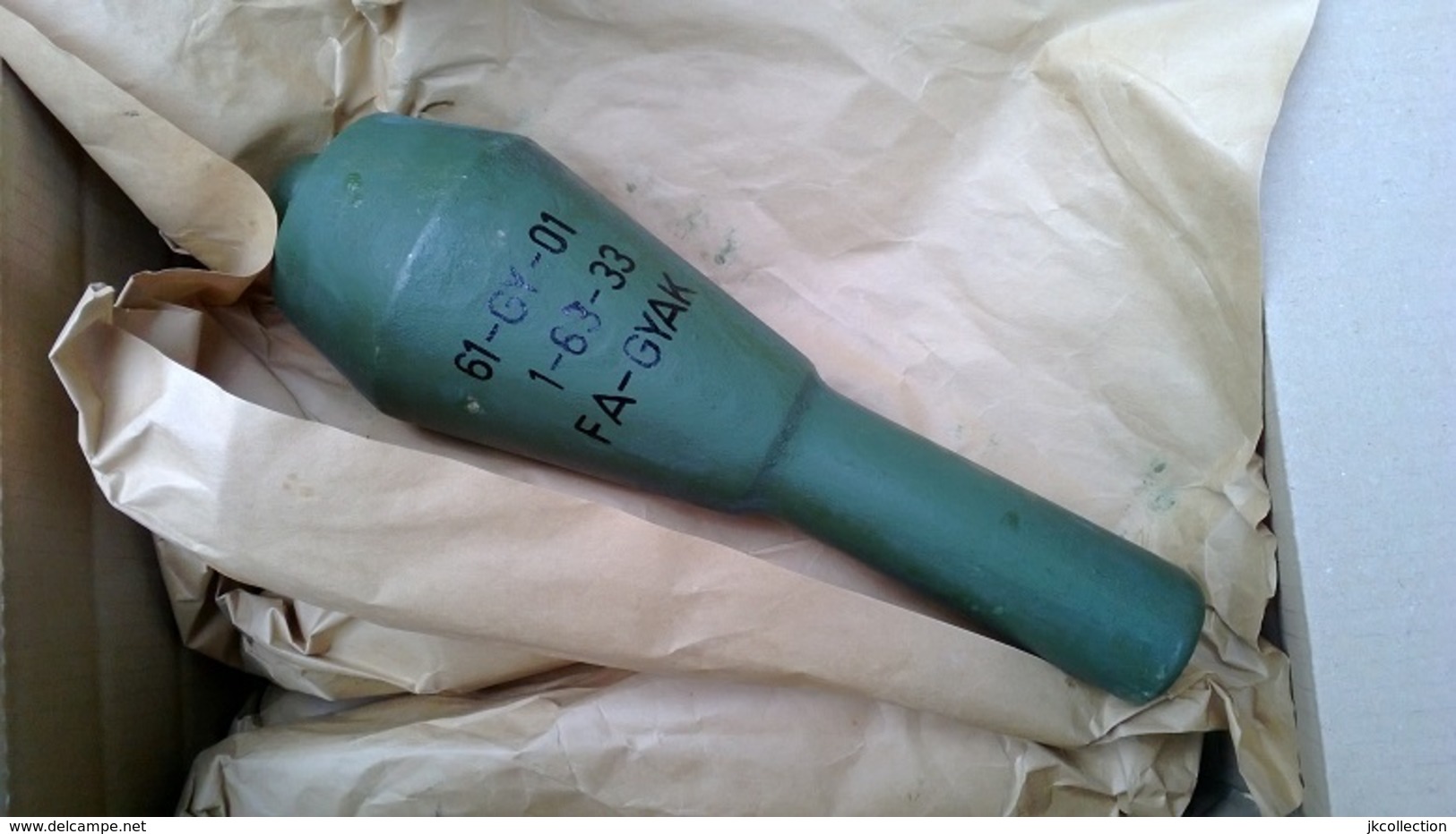 Hungary Wood School Grenade AZ58-100 - Other & Unclassified