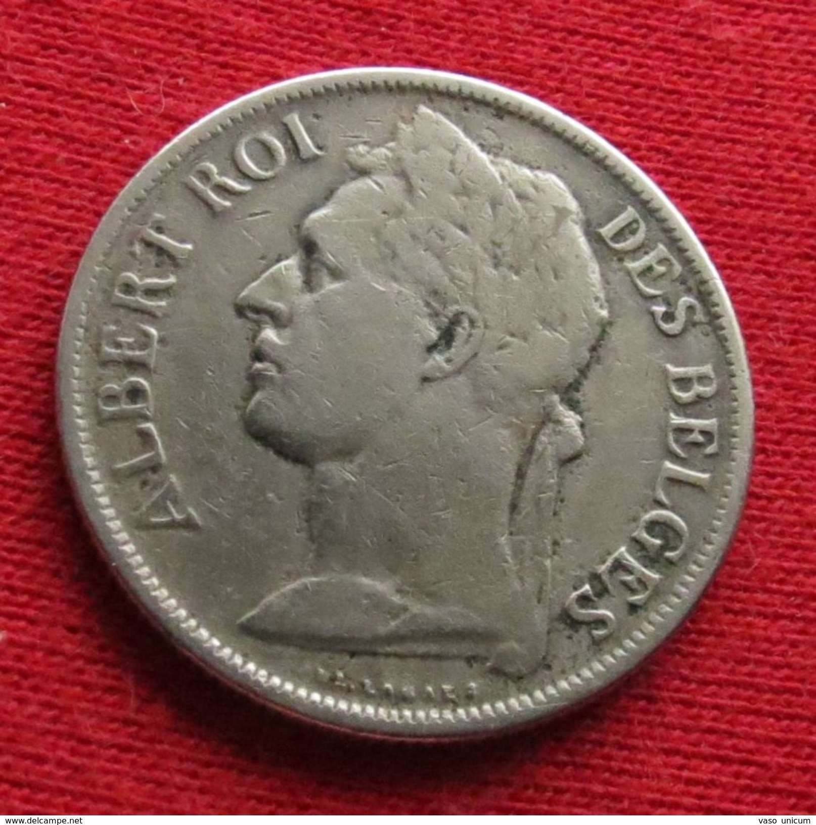 Congo Belgish 1 Franc 1920 Belgian - 1885-1909: Leopold II
