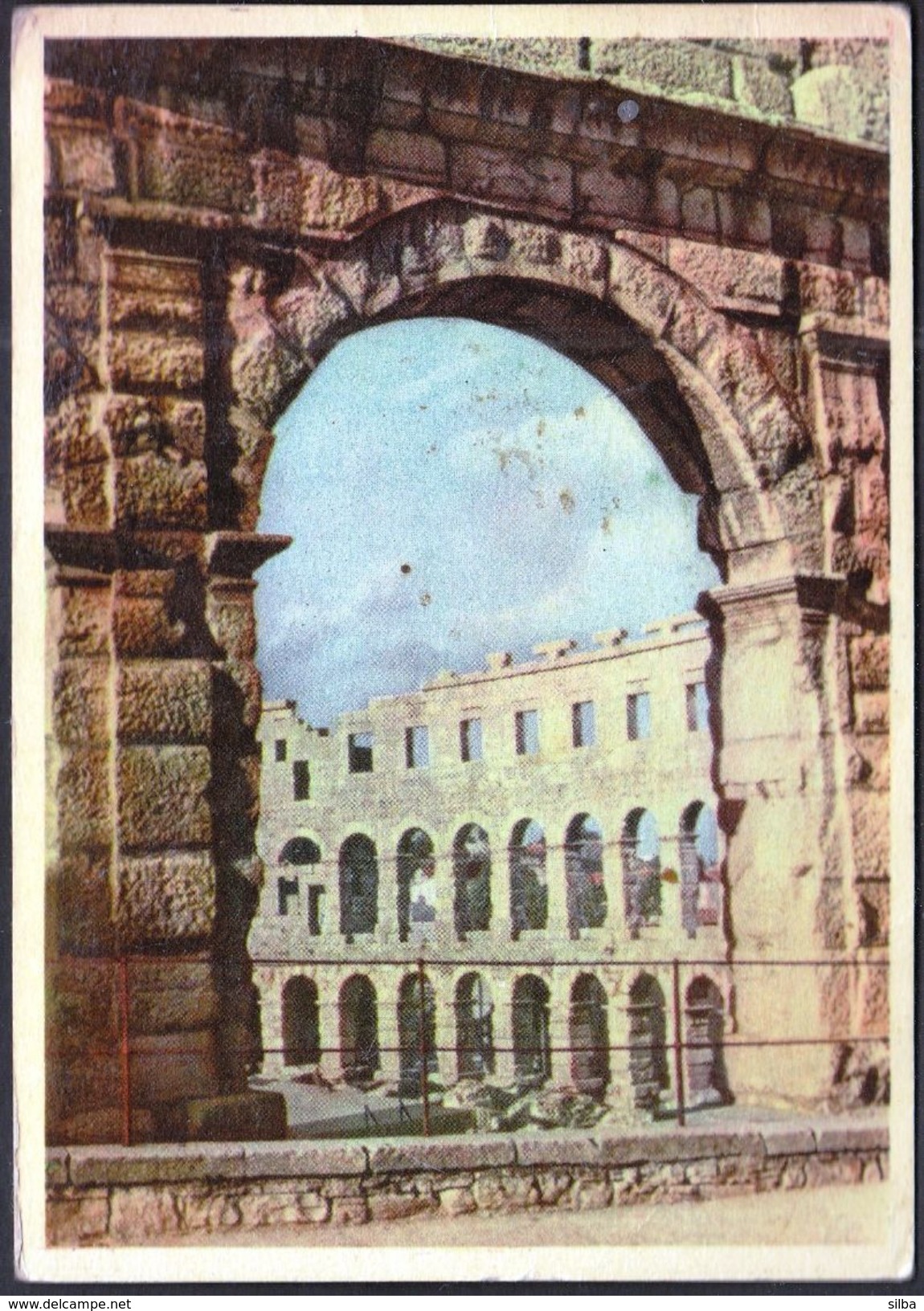 Croatia Pula 1958 / Arena, Monuments - Kroatien