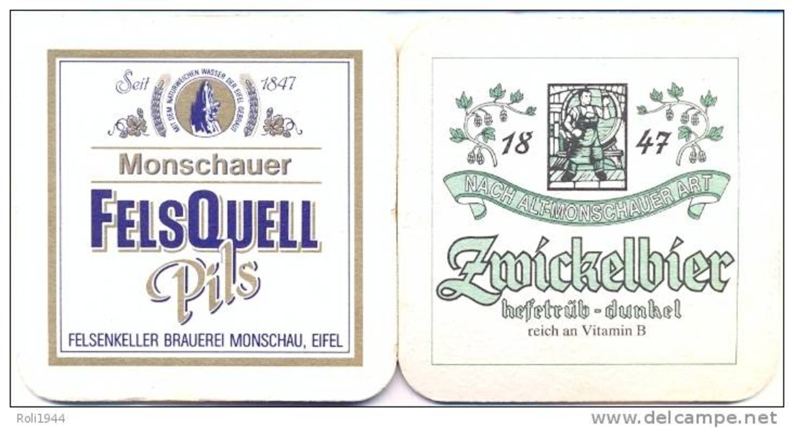 #DEU-02-044 Viltje Felsquell Pils Monschau - Sous-bocks