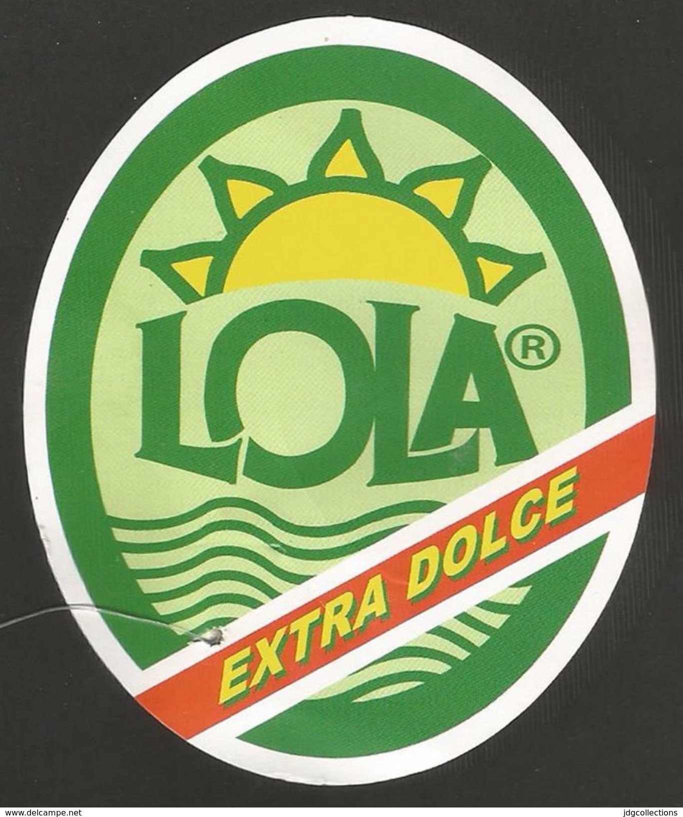 # PINEAPPLE LOLA, Type 3 DARK GREEN - Distrib.by SIFE - Back Modified Fruit Tag Anhanger Ananas Pina Afrika Afrique - Fruits & Vegetables