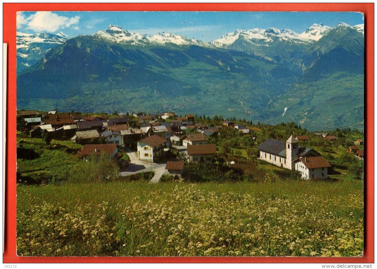 NEB-07 Haute-Nendaz  Cachet 1967. Grand Format - Nendaz