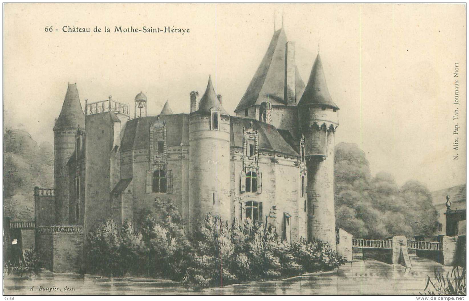 79 - Château De La Mothe-Saint-Héraye - La Mothe Saint Heray